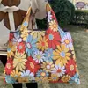 Nueva Bolsa de Viaje Plegable Ecológica de Dibujos Animados Portátil Supermercado Gran Capacidad Bolso de Hombro para Compras Bolso Tote para Mujer