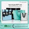 Bolsa de Tecido Lixin Revestida de Rpet Bolsa para Garrafa de Água Mineral Bolsa para Roupas Material Reciclado Bolsa Tote para Pet Bolsa Tote Ecológica