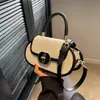 Bolso de alta gama 2023 nueva moda textura nicho bandolera primavera y verano color liso todo a juego bolso mensajero bolso de mujer