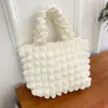 Bolsa de Hombro de Compras Estilo Coreano, Bolso de Mano para el Trabajo, Lonchera Personalizada, Bolso de Mano, Bolso de Mano de Burbujas de Hada Baita