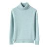 Suéter de Cachemira Pura Ropa de Punto Cálida de Cachemira para Niños y Niñas, Capa Base de Cuello Alto de Alta Calidad para Niños Mayores