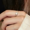 Anillo de Pareja Jianjia y White Dew Diseño de Nicho Lujo Ligero para Hombres y Mujeres Regalo de San Valentín Gestalus Venta al por Mayor