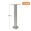 Patas de sofá de acero inoxidable, patas ajustables, patas de metal ligeras de lujo para muebles, patas de soporte para mueble de TV, patas para mueble de baño, patas para mesita de noche