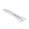 Plata de Ley 925 Redonda de un Solo Círculo Hecha a Mano DIY Joyería Pulsera Collar Conexión Final Accesorios Fábrica Stock Listo Entrega 48H