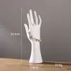 Suporte de Exibição para Pescoço de Modelo de Retrato Suporte de Exibição de Joias Suporte para Corrente de Clavícula Colar Pulseira Anel Adereços para Fotografia de Joias