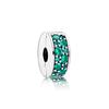 Pulsera transfronteriza chapada en plata 925, decoración de cuerda, abalorios, accesorios DIY femeninos, hebilla de posición fija, cadena de seguridad, lote de joyería de cuentas sueltas