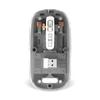 Modelo Privado Ratón Inalámbrico Bluetooth Transparente Ratón Óptico para Juegos de Tres Modos Personalizado Ratón Silencioso para Computadora Modelo de Carga