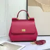 Bolsa Feminina Transversal de Ombro Mão Miss Sicília Série Transfronteiriça Estampa de Palmeira Simples e Versátil Moda para Trabalho Banquete