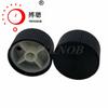 Yrfknob Perilla de Metal Negra 27x15mm Rayada Electrodomésticos Antideslizante Interruptor Cubierta de Perilla de Aleación de Aluminio