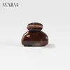 Nuevo pasador de pelo simple de Wjia, pinza de garra versátil serie degradado para mujer, adecuado para peinar el cabello en la nuca, accesorio para el cabello de pinza de tiburón
