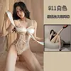 Qiaochu nueva lencería sexy tirante sexy tirante hueco lazo mono uniforme de encaje transparente para llevar