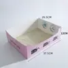 Caixa de areia de papel descartável espessa para gatos, dobrável e portátil, vaso sanitário para gatos montado no carro, conveniente para viagens de negócios, suprimentos personalizáveis para animais de estimação