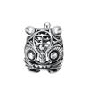 Colgante de plata de ley 925 al por mayor para hombre y mujer, collar de danza del león, colgante de plata tailandesa vintage, joyería de tendencia con personalidad antigua