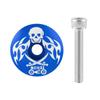 Cubierta de manillar de bicicleta MUQZI de aleación de aluminio, 28,6 mm, con tornillos