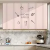 Cortina Cubre Gabinetes de Cocina, Cortina Oculta para Gabinetes, Cortina Decorativa para Estante de Almacenamiento con Velcro, Novedad Primavera 2026