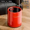 Papelera moderna para uso doméstico, cesto de basura de gran tamaño, simple y elegante, adecuado para dormitorio y baño, papelera de doble compartimento
