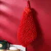 Toalla de Mano para Cocina Colgante, Toalla Linda, Paño de Limpieza Absorbente para Baño del Hogar, Toalla de Mano de Coral Fleece