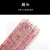 Herramienta Auxiliar para Manicura de Varilla de Cristal Nueva Personalizada para Eliminar Puntos de Pegamento, Palillo con Taladro para Empujar Cutícula, Quitar Esmalte, Limpiar Pliegues de los Dedos y Manicura