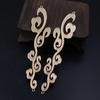 Conector de Colar com Padrão de Nuvem em Cobre Fundido DIY Grampo de Cabelo Estilo Antigo Acessório de Cabelo Material para Hanfu Acessórios Estilo Nacional Estilo Étnico