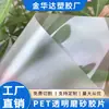 Fabricante original lámina transparente APET esmerilada un lado arena media un lado liso lámina de plástico película transparente