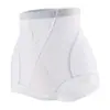 Calcinha de Controle de Barriga de Cintura Alta Cruzada para Mulheres, Respirável, Antibacteriana, Calça de Controle de Barriga Levanta Bumbum, Elástico Alto, Forro de Seda de Amora, Calça Modeladora Sem Costura