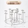 Freidora de aire vertical de acero inoxidable 304, parrilla universal para kebab, letrero de Needle, suministros de cocina