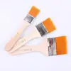 Cepillo de tabla de nylon cepillo de fila cepillo para pintar gouache acrílico acuarela pincel de pintura limpiar barbacoa cepillo suave cepillo amarillo venta al por mayor