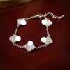 Pulseira Deslizante Exquisita com Flor Vazada de Zircônia Moda Ins Coreana Pulseira de Luxo Acessível Pulseira Personalizada de Alto Padrão