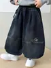 Pantalones de Peluche para Niños Otoño Invierno 2026 Nuevo Estilo Estilo Coreano Ropa Fresca para Niños Pequeños Pantalones de Chándal Ropa de Invierno para Bebés Pantalones Harem