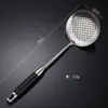 Concha grande para sopa em aço inoxidável com cabo de jacarandá, colher de cabo longo para uso na cozinha doméstica, adequada para servir sopa, mingau e refogados