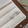 Anillo de Corazón Incrustado con Diamantes de Plata Esterlina S925 para Mujer, Diseño de Nicho Retro Japonés, Sensación de Alta Gama, Popular en Xiaohongshu