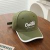 Gorra de béisbol con alfabeto japonés y coreano moda infantil tendencia gorra de sol para niños 2025 primavera y verano nuevo sombrero de bebé venta al por mayor