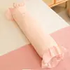 Estilo Coreano Estilo Fresco Cojín Almohada de Lazo Sala de Estar Sofá Algodón Puro Almohada de Mesita de Noche Almohada para Dormir Estilo Ins para Mujeres