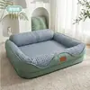 Cama para perro para todas las estaciones con soporte para el cuello, alfombrilla para dormir para mascotas, cama para mascotas desmontable y fácil de limpiar para uso transfronterizo
