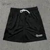 Pantalones Cortos de Baloncesto Szxar Bordados para Hombre de Secado Rápido Deportivos para Correr Holgados Casuales Verano Entrenamiento Fitness Transpirables de Cuatro Puntos