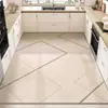 Alfombrilla de Piso de Barro Diatómico Simple Moderna Alfombrilla de Piso de Cocina Toda la Tienda Fácil de Cuidar Alfombrilla Antideslizante Resistente a la Suciedad Absorción de Agua Absorción de Aceite