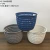Atacado Linyi Loja de Departamento Plástico Redondo Cesto Longo para Legumes Vazado Cesto para Pão Cozido no Vapor Doméstico Cesto para Legumes Cesto de Armazenamento de Cozinha