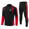2627 Ropa de Entrenamiento de Manga Larga para Adultos Nueva, Ropa de Entrenamiento de Otoño e Invierno para Adultos, Ropa de Entrenamiento de Traje para Adultos, Traje de Manga Larga