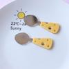 Espejo Queso Queso Tenedor Cuchara Lindos Accesorios Acrílicos Funda para Teléfono Móvil Accesorios para el Cabello Material para Manualidades Al por Mayor