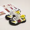 Tênis Dad Shoes Infantil, novo modelo de outono, tênis esportivo de malha respirável, tênis casual retrô para meninos e meninas, tênis infantil de sola macia antiderrapante