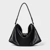 Bolsas 2026 Novo Modelo para Aula e Trabalho, Bolsa Transversal Casual Feminina de Grande Capacidade, Bolsa Tote de Couro Genuíno de Alta Qualidade