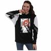 AliExpress cross-border motosserra homem motosserra homem impresso casal costura contraste cor suéter com capuz