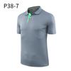 Polo deportivo de manga corta para verano y otoño para hombre y mujer, ropa de secado rápido para exteriores, fitness, ocio, running y ropa deportiva.