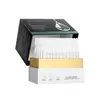Cajas de Empaque Plateadas Impresas de Fábrica, Cajas de Color Blancas con Tapa Abatible para Maquillaje y Cuidado de la Piel, Cajas de Color Plateadas y Doradas de Tarjeta para Esencias de Uso Único Personalización