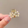 Exquisitos pasadores pequeños con forma de lazo, adecuados para cabello fino, pinzas de tiburón de clip medio, pasadores dulces para flequillo de lado, horquillas y accesorios para el cabello para mujeres