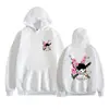 Transfronterizo nuevo una pieza estampado casual holgado estudiante Harajuku hombres y mujeres sudadera con capucha hoodie periférico