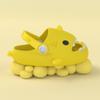 Pantuflas de Verano para Niñas, Tiburón Lindo de Dibujos Animados, Forma Estéreo 3D, Hogar Interior, Bebé Antideslizante