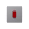 Enchufe Inglés Ultra-delgado de 13A Enchufe Universal de Tres Agujeros para Comercio Exterior Interruptor de Pared Enchufe Oculto Doméstico de Una Apertura Doble Control Monoconexión