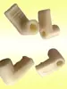Soportes de fijación para salida de aire de filtro ABS grande y pequeño, tanque de líquido FFU aleación de zinc metal salida de aire pie de presión