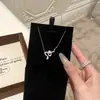 Collar de Serpiente con Diamantes, Collar Grande de Diamantes del Año de la Serpiente, Nuevo Modelo 2026, Lujo Ligero, Exquisita y Elegante Cadena para Clavícula de Acero de Titanio que No se Desvanece
